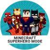 Superhero characters from minecraft