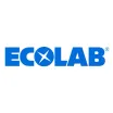 Ecolab Logo white background with blue text