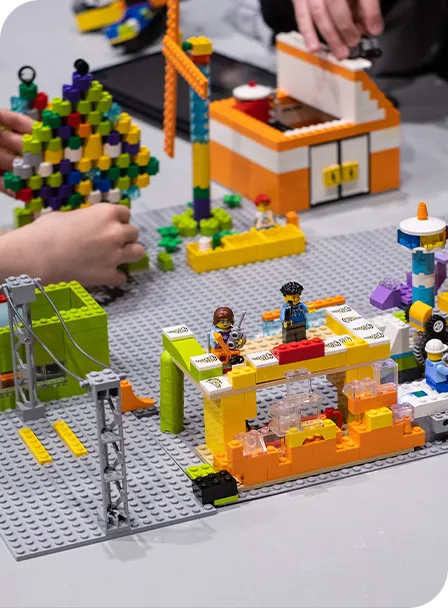 Filming Stop Motion videos using lego